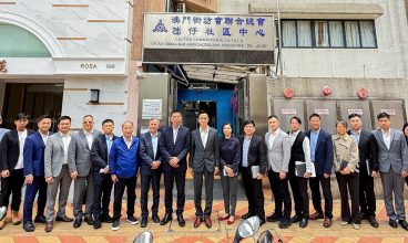 跨部門拜訪氹仔社團及學校 研五一假期設行人專用區